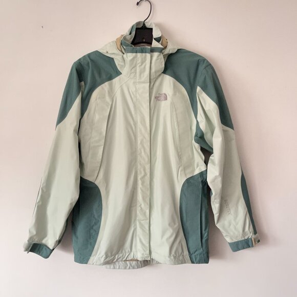 The North Face Size S Mountain Light Gore Tex Shell Jacket Green Waterproof - Picture 5 of 11
